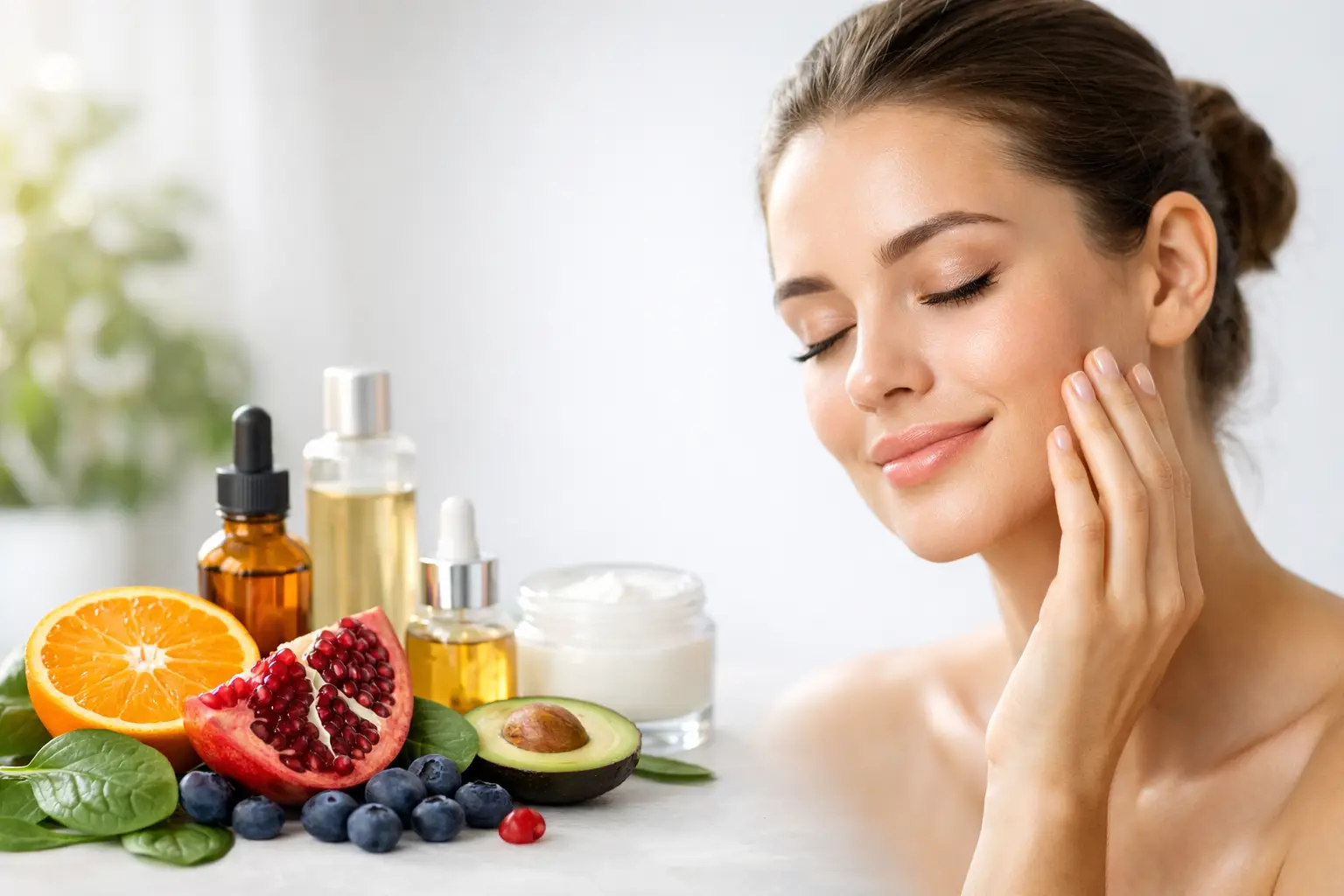 Antioxidantes para saúde da pele e seus cuidados