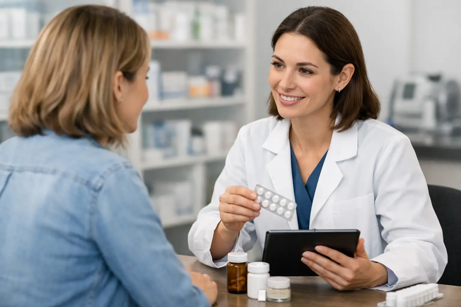 Atendimento farmacêutico personalizado e seguro
