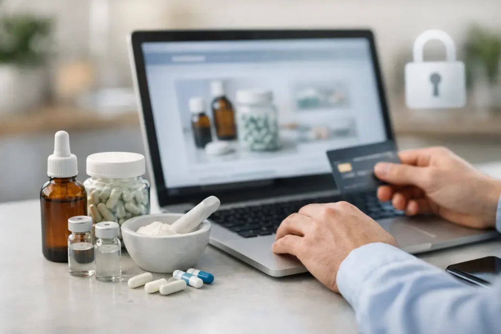 Como pedir manipulado online com segurança