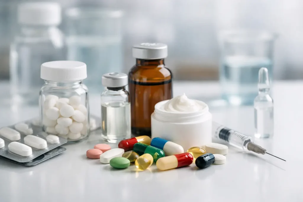 Opções de formas farmacêuticas e a escolha segura