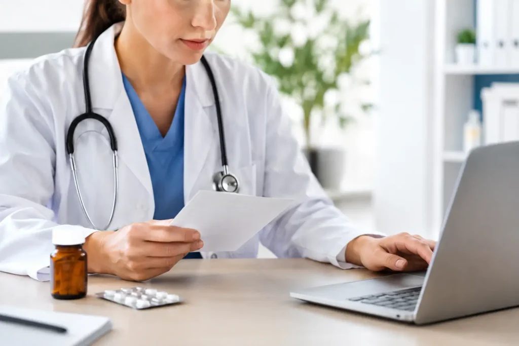 Checagem de receitas médicas com segurança