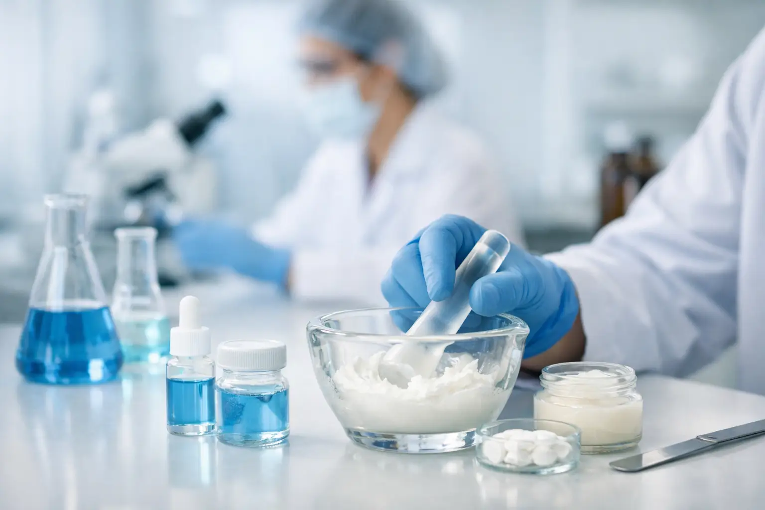 Qualidade farmacêutica em cada fórmula manipulada